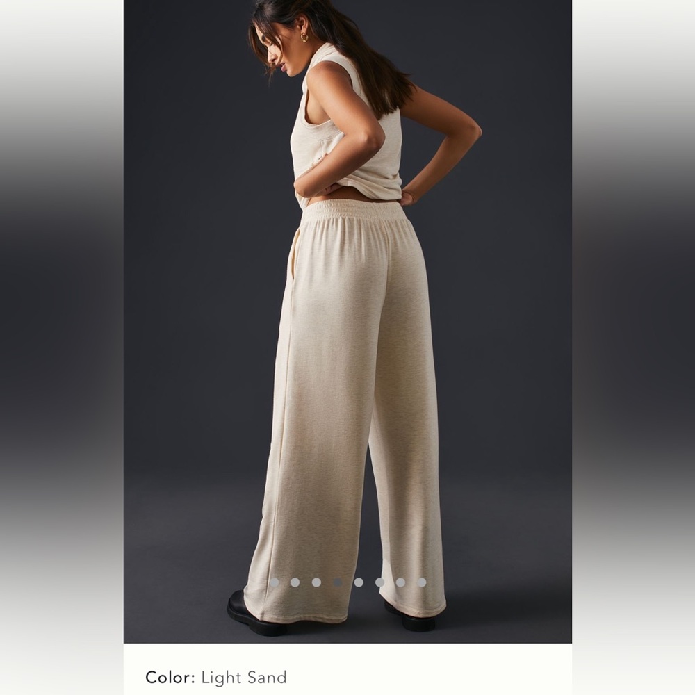 Anthropologie Daily Practice Tie Front Pant - Picture 4 of 10